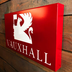 Retro Vauxhall Wall Mountable Sign for Garages & Workshops (4537562038346)
