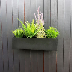 Bellamy Rustic Steel Wall Mount Planter (3 Sizes Available)