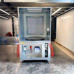 Nukeson Wet Spray Booth with Turntable - Indoor Outdoors