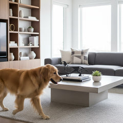 Okunaii™ Geometric Metal Dachshund Sausage Dog Ornament