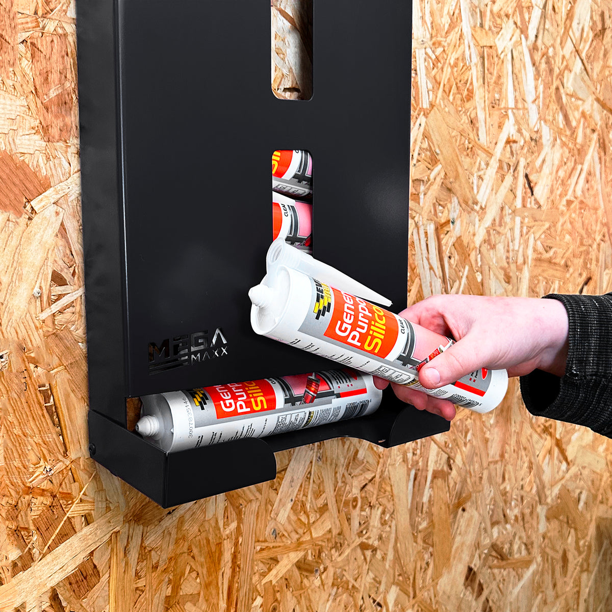 MegaMaxx UK™ Silicone Tube Storage Dispenser - Indoor Outdoors
