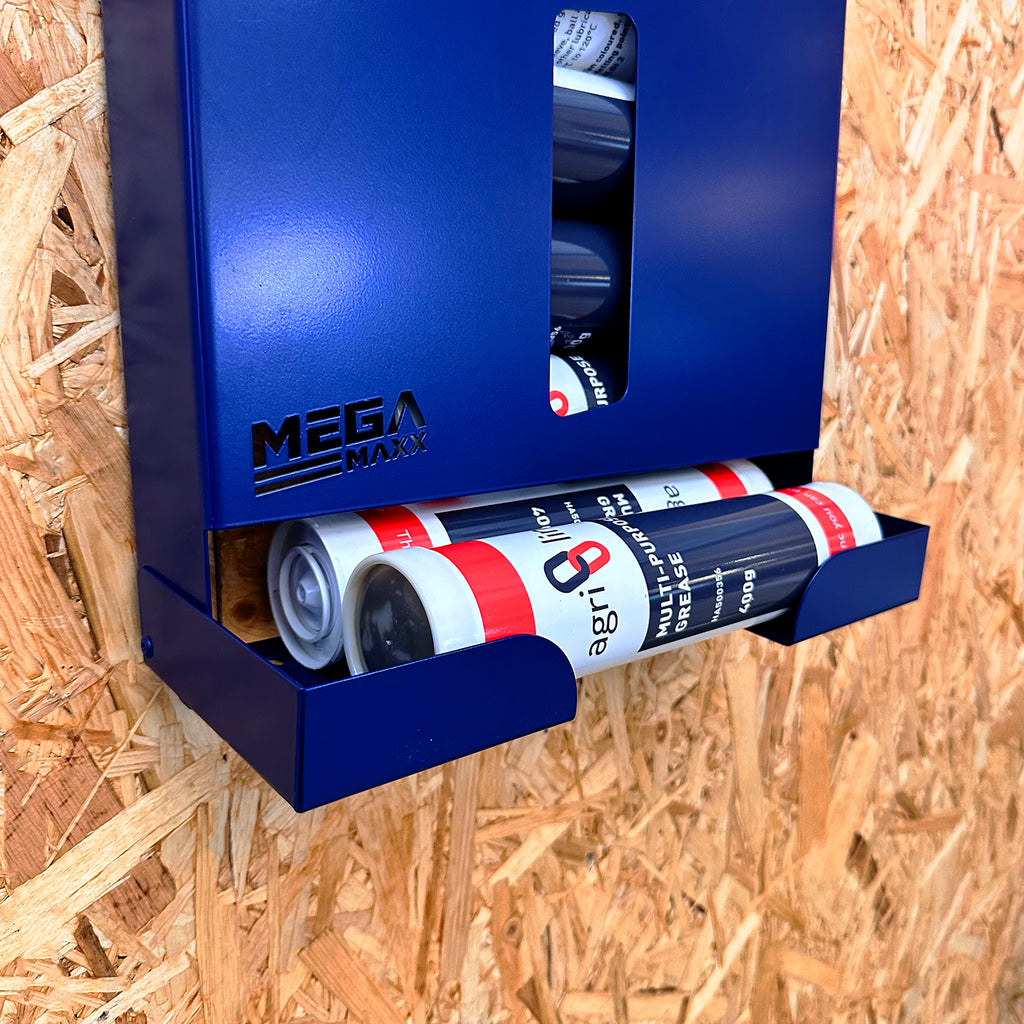 Grease Cartridge Storage Dispenser For Grease Gun Cartridges