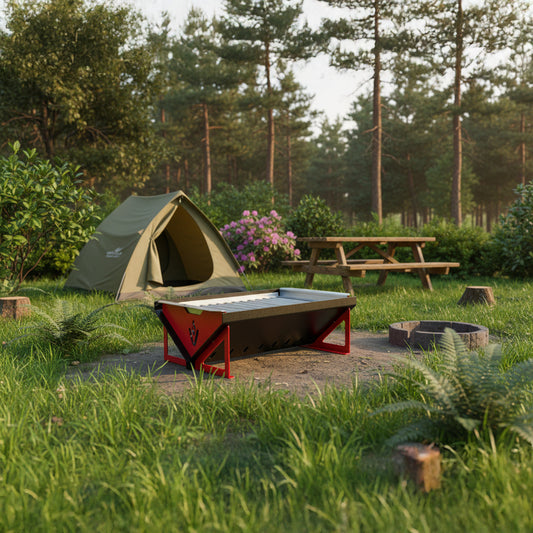 Volcann™ Spark Mini Portable BBQ with Modular Grilltop