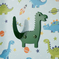 Children's Wall Mount Dinosaur Coat Hook