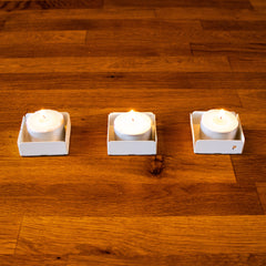 Okunaii™ Tea Light & Candle Holders (Pack of 3)