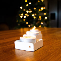 Okunaii™ Tea Light & Candle Holders (Pack of 3)