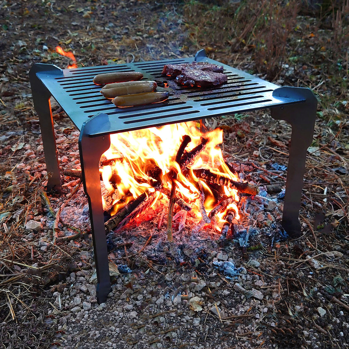 Volcann™ Ferox Open Fire Grill & Cooktop BBQ