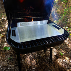 Volcann™ SMASHA Griddle & BBQ Flat Top Grill Conversion - Indoor Outdoors