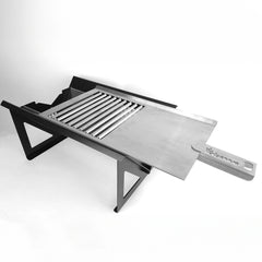 Volcann™ SMASHA Portable BBQ & Smashburger Grill + Stainless Steel Tools - Indoor Outdoors