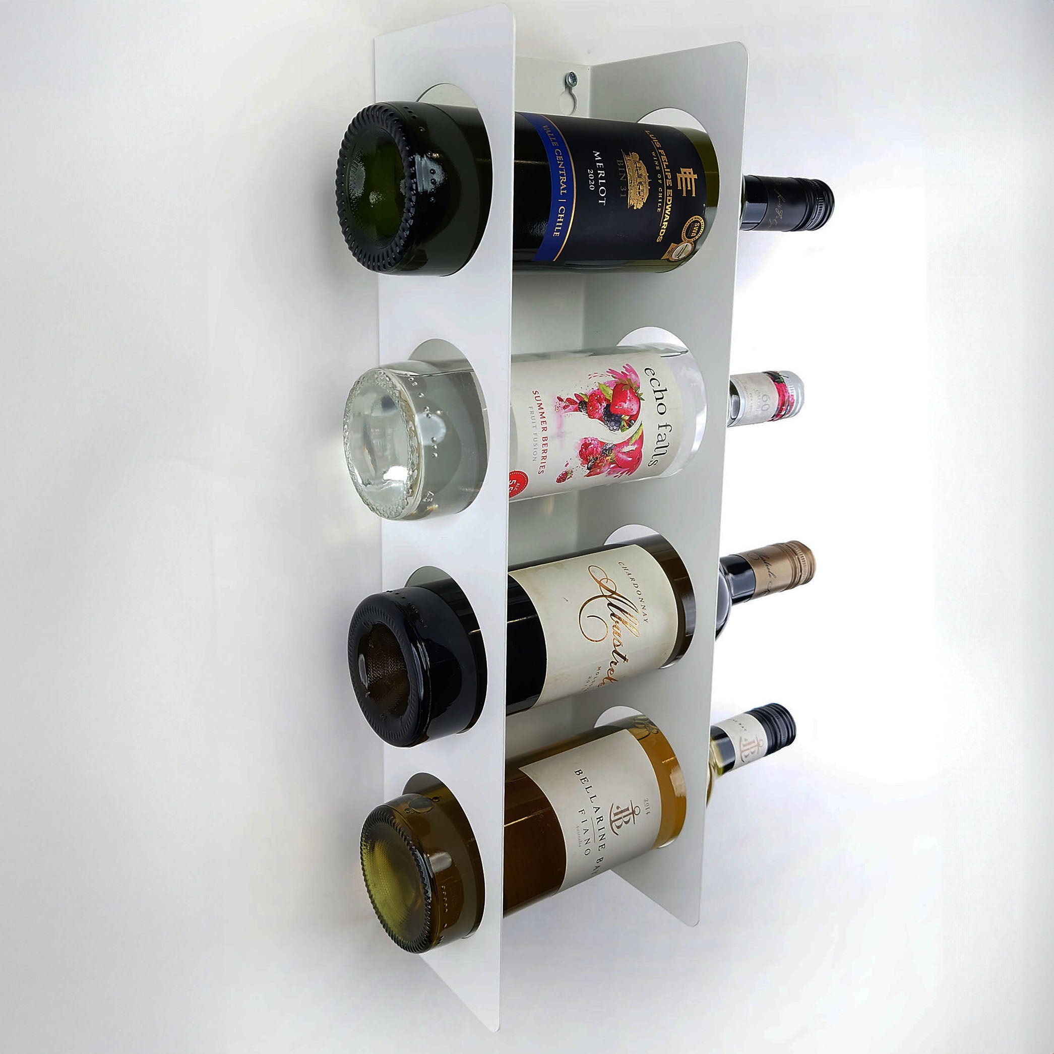 Wall Mount Wine Rack (4-7 Bottle Capacity)