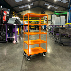 MegaMaxx PRO 5-Tier Storage Trolley & Mobile Shelving Unit - Indoor Outdoors