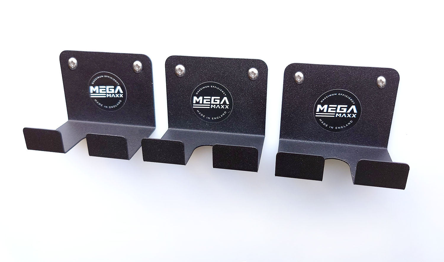 MegaMaxx UK™ Wall Mount Plug Holder (Pack of 3)