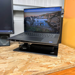 GameShieldz™ Desktop Laptop Riser Stand & Dock (Universal Fit) - Indoor Outdoors