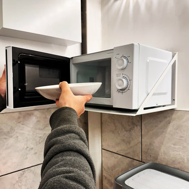 Microwave Wall Mount Shelf - Indoor Outdoors
