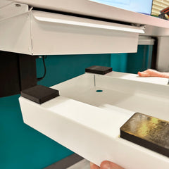 MegaMaxx UK™ Under-Desk Storage Shelf - Indoor Outdoors