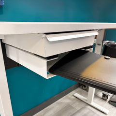 MegaMaxx UK™ Under-Desk Storage Shelf - Indoor Outdoors