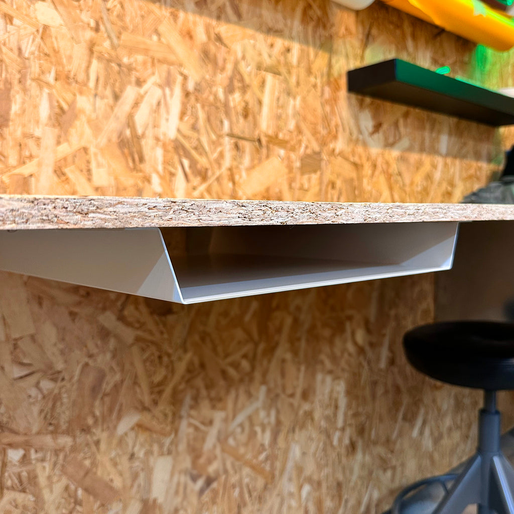 Under Desk Laptop Shelf Keeps Laptops Safe Made in the UK