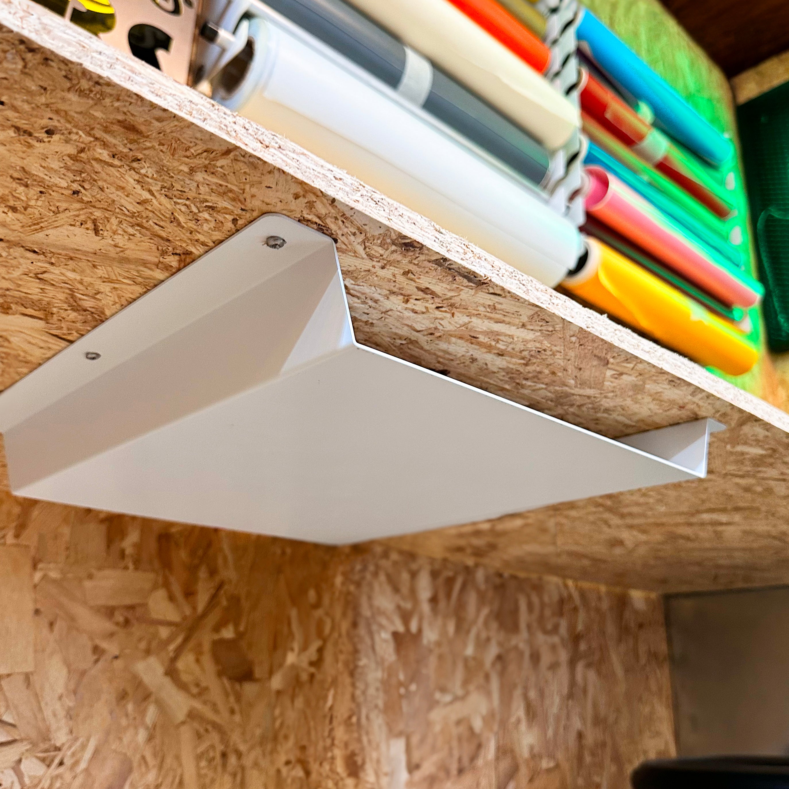 Under Desk Laptop Shelf - Keeps Laptops Safe - Made in the UK