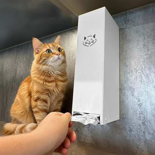 Jake's Farm Yard Wall Mount Cat & Pet Food Pouch Dispenser