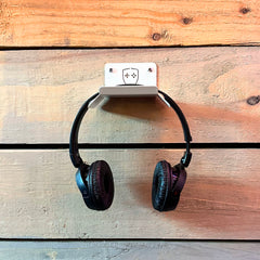 GameShieldz™ Wall Mount Headset & Headphone Hanger Holder - Indoor Outdoors