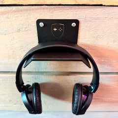 GameShieldz™ Wall Mount Headset & Headphone Hanger Holder - Indoor Outdoors