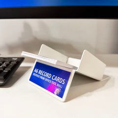 MegaMaxx UK™ Desktop 6" x 4" Record Card Holder - Indoor Outdoors