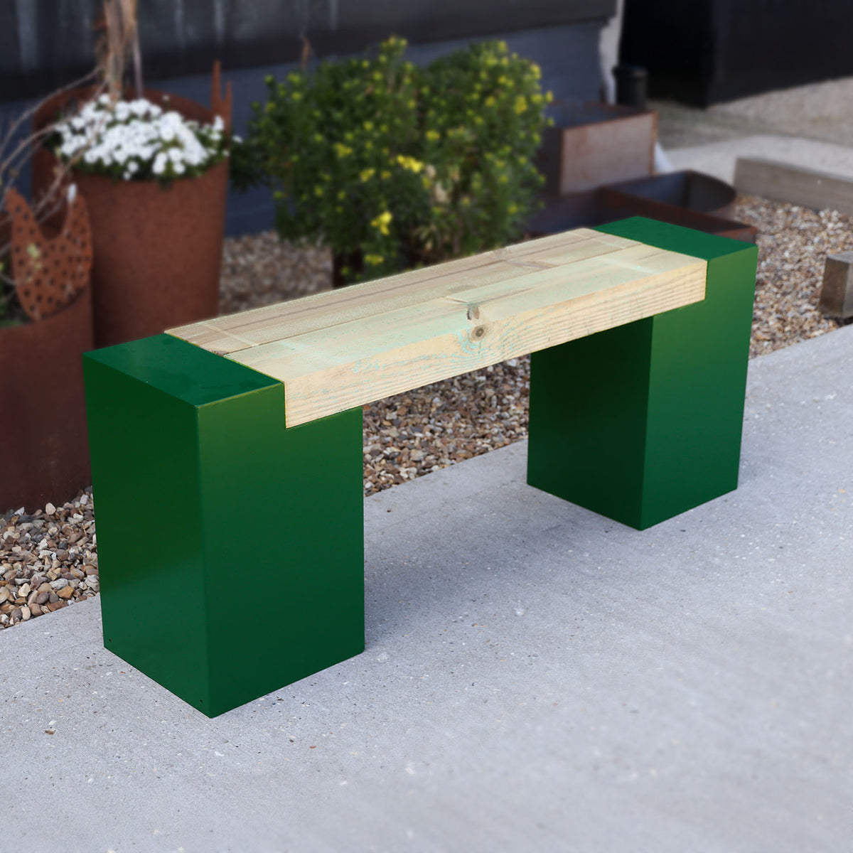 SleeperFit LightGauge "Build Your Own" Timber Sleeper Garden Bench
