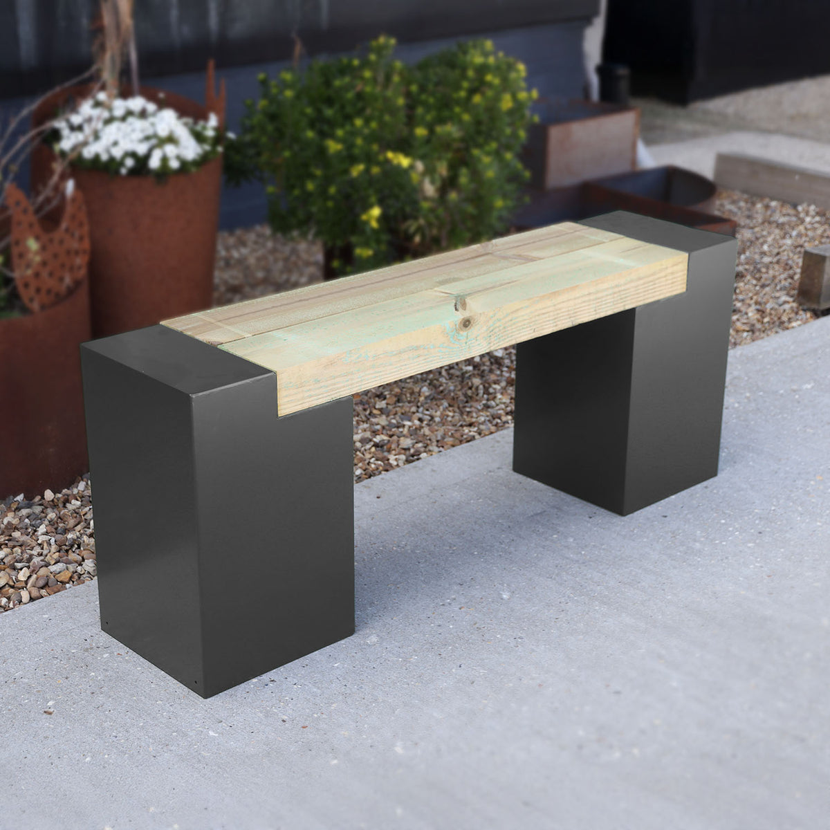 SleeperFit LightGauge "Build Your Own" Timber Sleeper Garden Bench