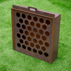 Bellamy Rustic Steel Wall Mount Bug & Insect Hotel for Gardens