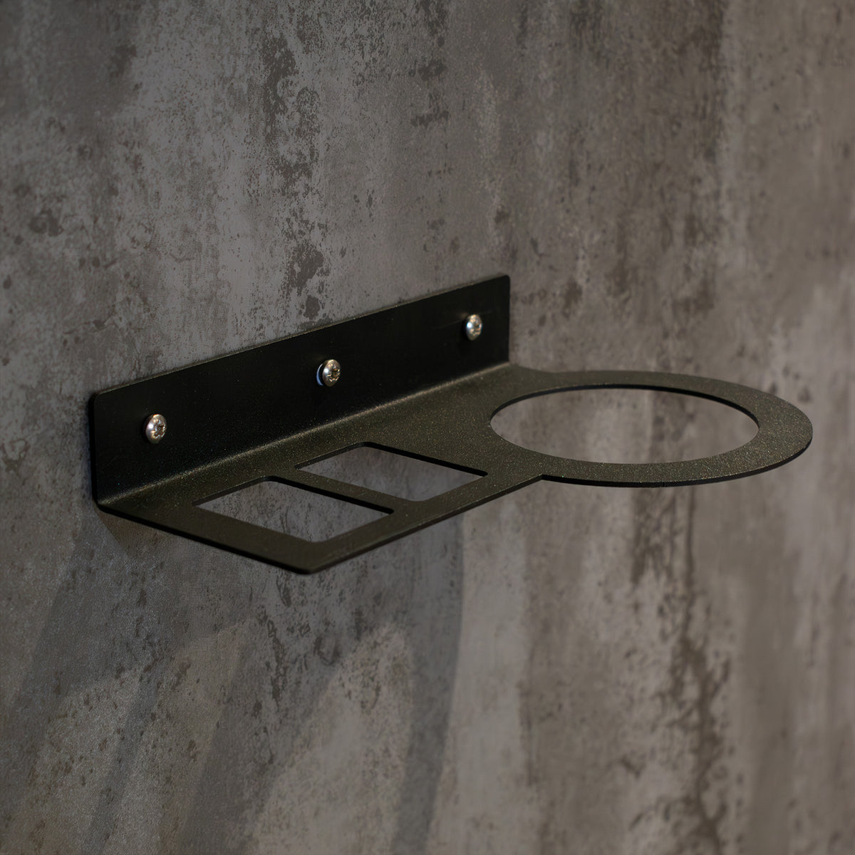 Okunaii™ All-in-One Wall Mount Hair Dryer & Hair Straightener Holder Bracket