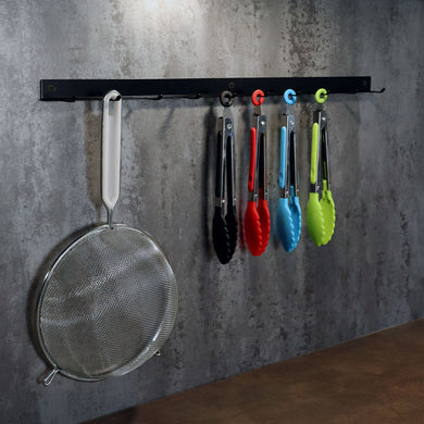 Okunaii™ Wall Mount Premium Steel 10-Slot Kitchen Utensil Rack