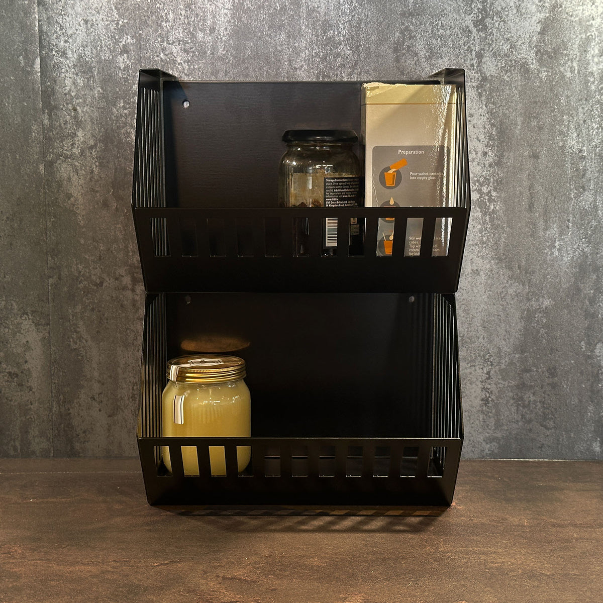 Okunaii™ Wall Mount & Freestanding Stackable Kitchen Storage & Fruit Baskets
