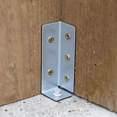 FenceEasy™ Universal Fence Post Post-to-Floor-to-Wall Fixing Bracket