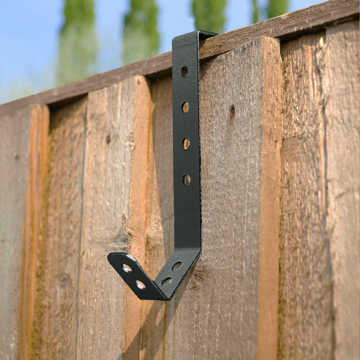 FenceEasy™ Over Fence Hooks for Lights, Hanging Baskets & More