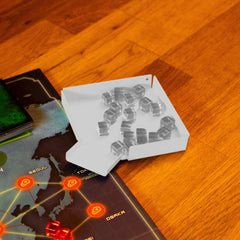 MeepleMounts Board Game Piece Organiser Tray with Scoop