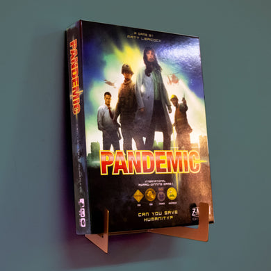 MeepleMounts Wall Mount Board Game Display Holder