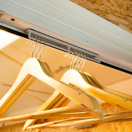Okunaii™ Ceiling Mount & Door Frame Clothes Drying & Coat Hanger Bracket