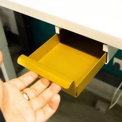 Okunaii™ Under-Desk Mount Secret Pull-Out Drawer - Keep Your Stuff Hidden!