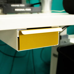 Okunaii™ Under-Desk Mount Secret Pull-Out Drawer - Keep Your Stuff Hidden!
