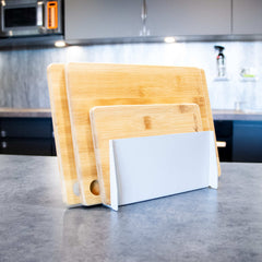 Okunaii™ Worktop Chopping Board Vertical Storage Holder