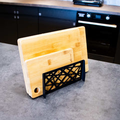 Okunaii™ Worktop Chopping Board Vertical Storage Holder
