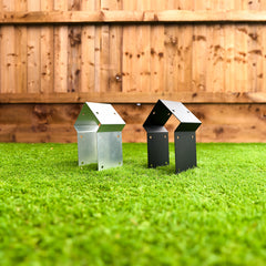 FenceEasy™ Knee Rail Bracket for 4" x 4" Timber Birdsmouth or Diamond Posts