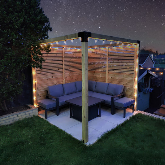 Framola™ Freestanding 1-Bay Pergola Construction Bracket Kit "C"