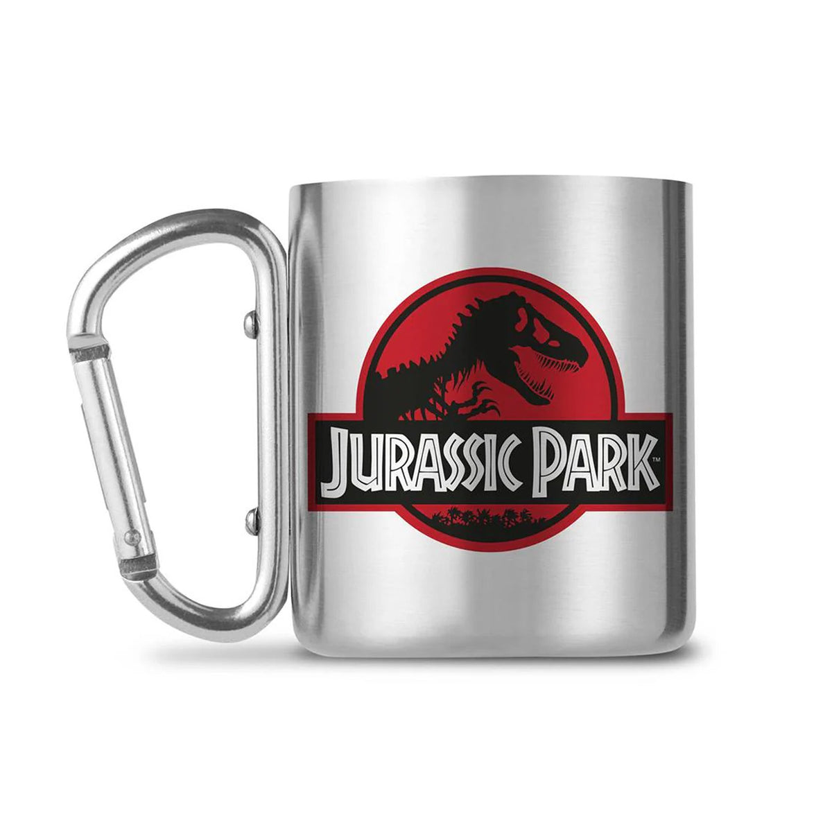 Jurassic Park Graphic Metal Carabiner Mug