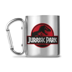 Jurassic Park Graphic Metal Carabiner Mug