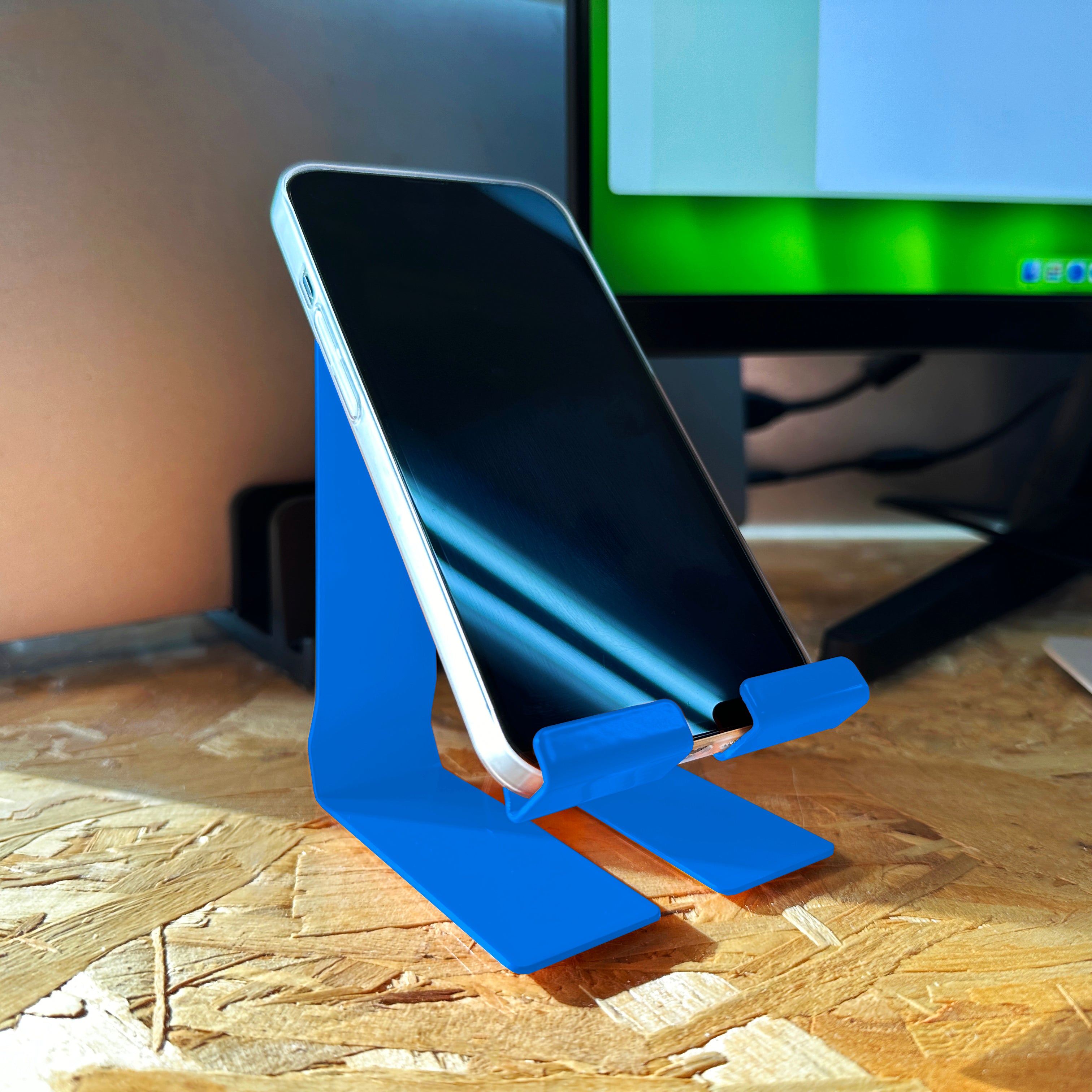 Okunaii Free-Standing Desktop Phone Stand Holder - Indoor Outdoors