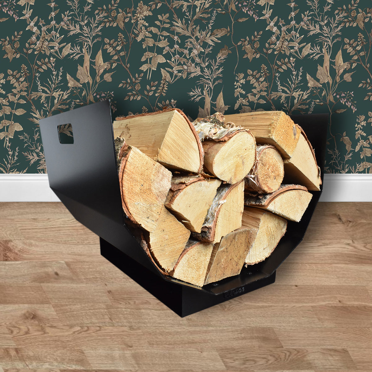 Volcann™ Polygonal Firewood Log Basket