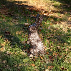 Fergus McArthur Rabbit Aged Verde Statue