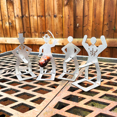 Volcann™ Stainless Steel BBQ Sausage Holder Man (4 Styles Available)