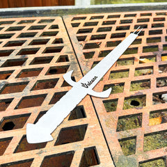 Volcann™ BBQ Stainless Steel Sausage Sword - Novelty Grilling Tool